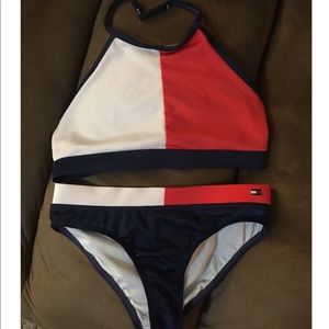 girls tommy hilfiger swimsuit